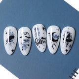 Halloween Stamping plates Stamp For Nails Pumpkin Ghost Nail Polish Templates All for Manicure Nail Designs