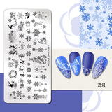 Halloween Stamping plates Stamp For Nails Pumpkin Ghost Nail Polish Templates All for Manicure Nail Designs