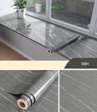 Kitchen Oil-proof Transparent Film Thick Self Adhesive Waterproof Countertop Furniture Marble Wallpaper Bathroom Decor Stickers