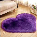 Plush Living Room Carpet Heart Shaped Bedroom Bedside Mat Cute Girl Bay Window New Home Textile Thickened Rug Pinterest