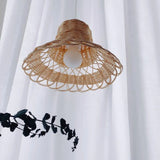 Rattan Lampshade Handmade Photography Accessories Kids Room Nursery Dorm Decoration Ceiling Light Cover Home Hanging Decor