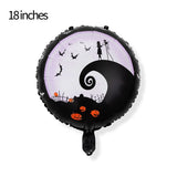 Halloween Decoration Balloon Pumpkin Ghost Spider Foil Balloons Toys Bat Globos Halloween Party Supplies