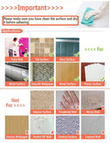 Blue Mosaic Self Adhesive Wallpaper Peel and Stick Bathroom Wallpaper Worktop Cover Wall Tile Stickers Kitchen Countertop Decor