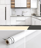 Kitchen Oil-proof Transparent Film Thick Self Adhesive Waterproof Countertop Furniture Marble Wallpaper Bathroom Decor Stickers