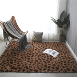 Red Ultra Soft Fluffy Rugs Furry Throw Area Rugs Plush Shag Rug Non-Slip Shaggy Modern Decorative Carpet Living Room Carpet Mat