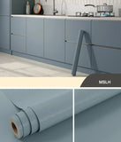 Kitchen Oil-proof Transparent Film Thick Self Adhesive Waterproof Countertop Furniture Marble Wallpaper Bathroom Decor Stickers