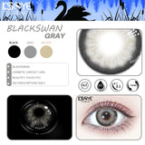 New Arrival BlackSwan Colored Contact Lenses For Eyes 1Pair Contact Colored Lenses Multicolor Lens Yearly Pupils Beauty Makeup