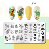 Halloween Stamping plates Stamp For Nails Pumpkin Ghost Nail Polish Templates All for Manicure Nail Designs