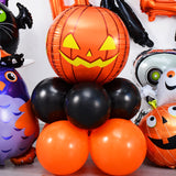 Halloween Decoration Balloon Pumpkin Ghost Spider Foil Balloons Toys Bat Globos Halloween Party Supplies