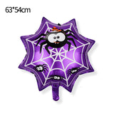 Halloween Decoration Balloon Pumpkin Ghost Spider Foil Balloons Toys Bat Globos Halloween Party Supplies