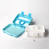 Microwave Lunch Box Portable Multiple Grids Bento Box for School Student Kids Children Dinnerware Food Storage Container