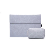 Waterproof Laptop Tablet Sleeve For Microsoft Surface Pro 6 5 4 7 Leather Stand Holder Flip Cover Sleeve For Surface Go 2 Pro X