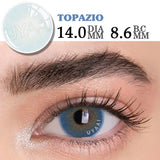 1 Pair for Eyes Yearly Christmas Dropship Gray Party Marine Beauty Gift Dark Circle Pupils Lenses