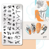 Halloween Stamping plates Stamp For Nails Pumpkin Ghost Nail Polish Templates All for Manicure Nail Designs