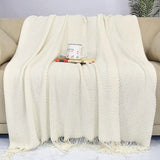 Nordic Knitted Blanket for Bed Thicken Winter Warm Sofa Cover Soft Plaid Bedspread Bed Sofa Decorative Throw Blankets Tapestrape
