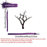 Large Spooky Dead Tree Wall Sticker Living Room Kids Room Branch Forest Wildlife Woodland Wall Decal Bedroom Vinyl Home Decor