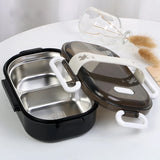 Portable 304 Stainless Steel Lunch Box Hot Sale Japanese Style Compartment Bento Box Kitchen Leakproof Food Container