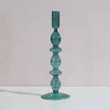 Nordic Glass candle holders, romantic Dinner home decoration, candlestick for birthday wedding, candle holder portavelas decor