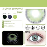 1Pair Rowena DANUBE Color Color Lens Yearly Color Lens Eyes Contact Lenses For Eyes Beauty Contact Lenses Eye Cosmetic