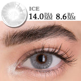 1 Pair for Eyes Yearly Christmas Dropship Gray Party Marine Beauty Gift Dark Circle Pupils Lenses