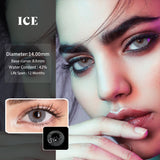 1 Pair for Eyes Yearly Christmas Dropship Gray Party Marine Beauty Gift Dark Circle Pupils Lenses