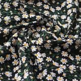 Art Daisy Embroidery Three-dimensional Embroidery Cotton And Linen Fabric DIY Bags Clothing Fabric