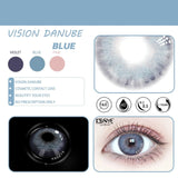 1Pair Rowena DANUBE Color Color Lens Yearly Color Lens Eyes Contact Lenses For Eyes Beauty Contact Lenses Eye Cosmetic