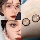 Contact Lenses myopia Prescription Lenses With Diopters colored contacts for eyes Cosmetics Beauty Natural Butterfly Color Lens