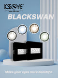 New Arrival BlackSwan Colored Contact Lenses For Eyes 1Pair Contact Colored Lenses Multicolor Lens Yearly Pupils Beauty Makeup