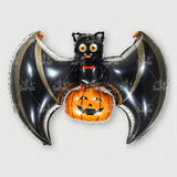 Halloween Decoration Balloon Pumpkin Ghost Spider Foil Balloons Toys Bat Globos Halloween Party Supplies