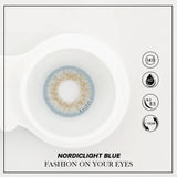 1Pair Nordiclight Color Contacts Lens Yearly Lenses Brown Colored Contact Lens Cover Beauty Pupil Exclusive Design