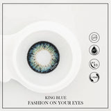 2Pcs Color Contact Lenses 100% Cover Eye Lenses King Series Contact Lenses Free Shipping