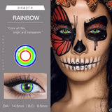 2pcs/pair Anime Cosplay Lenses Comestic Color Contact Lenses for Eyes Anime Accessories with Free Small Cases(Dia:14.5mm