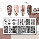 Halloween Stamping plates Stamp For Nails Pumpkin Ghost Nail Polish Templates All for Manicure Nail Designs