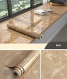 Kitchen Oil-proof Transparent Film Thick Self Adhesive Waterproof Countertop Furniture Marble Wallpaper Bathroom Decor Stickers