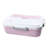 Microwave Heating Lunch Box Creative Phone Stand Bento Box Dinner Food Container Box for Kids School Picnic Office Workers