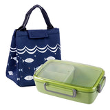 Microwave Lunch Box Independent Lattice For Kids Bento Box Portable Lunch Box Food Storage Container Picnic Snacks Box