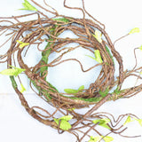 1pc 90cm fake Tree branches Rattan Kudo Artificial Flower Vine For Home Hotel Wedding Decoration