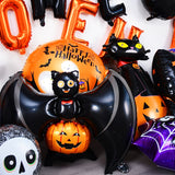 Halloween Decoration Balloon Pumpkin Ghost Spider Foil Balloons Toys Bat Globos Halloween Party Supplies