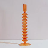 Nordic Glass candle holders, romantic Dinner home decoration, candlestick for birthday wedding, candle holder portavelas decor