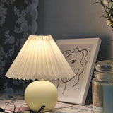 Pleated Ceramic Table Lamp