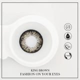 1 Pair Adam Colored Contact Lenses Contact Lenses For Eyes Natural Color Lens Eye Contact Colorful Beauty Cosmetic Contacts