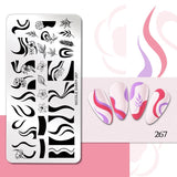 Halloween Stamping plates Stamp For Nails Pumpkin Ghost Nail Polish Templates All for Manicure Nail Designs