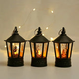 Halloween Decoration Electronic Candle Light Retro Pumpkin Witch Human Skeleton Night Light LED Lamp Halloween Decoration