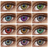 Halloween Icesnow Cosplay Contact Lenses For Eyes Colored Contacts Lens Color Eye Contacts With Color Lenses