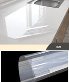 Kitchen Oil-proof Transparent Film Thick Self Adhesive Waterproof Countertop Furniture Marble Wallpaper Bathroom Decor Stickers