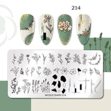 Halloween Stamping plates Stamp For Nails Pumpkin Ghost Nail Polish Templates All for Manicure Nail Designs