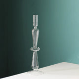 Nordic Glass candle holders, romantic Dinner home decoration, candlestick for birthday wedding, candle holder portavelas decor