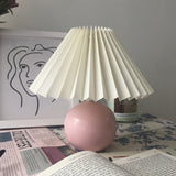 Pleated Ceramic Table Lamp