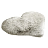 Plush Living Room Carpet Heart Shaped Bedroom Bedside Mat Cute Girl Bay Window New Home Textile Thickened Rug Pinterest